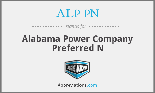 ALP PN - Alabama Power Company Preferred N